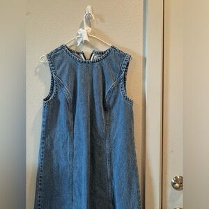 Abercrombie Denim Mini Shift Dress